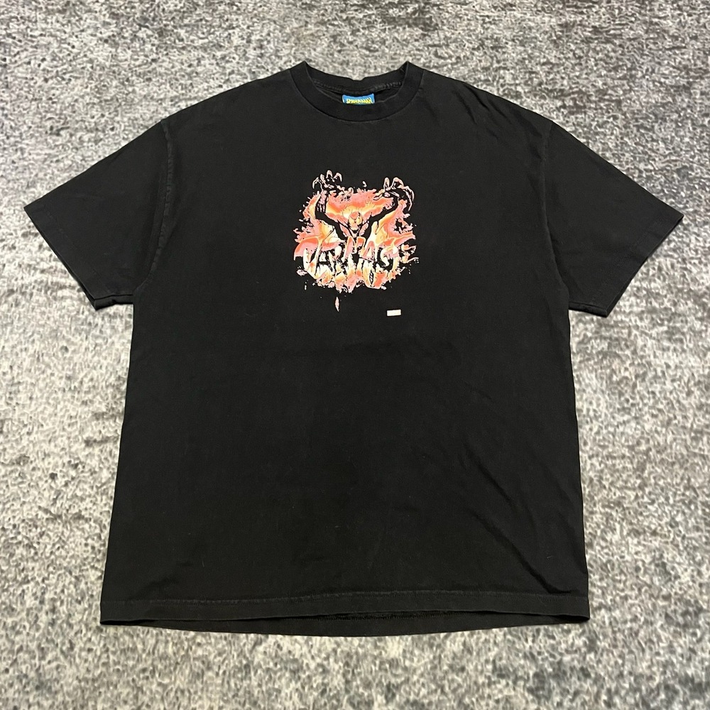 Vintage Marvel Carnage T Shirt The Amazing Spiderman Mens XL Black 2006 Graphic
